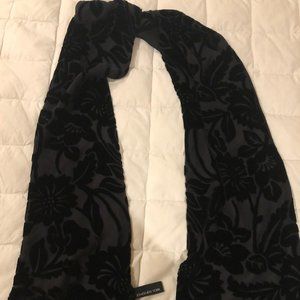 Jones New York Silk Scarf with Floral Detail